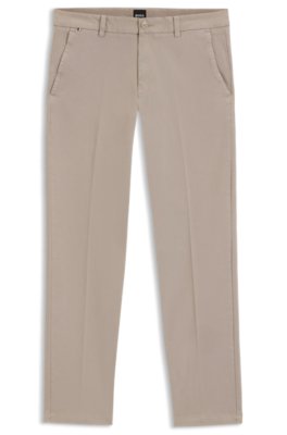 Boss Uomo Beige Pantaloni, W31, New, - Immagine 2