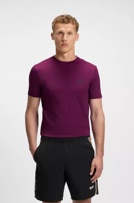 T-shirt Slim sportif en jersey stretch avec gestion de l’humidité