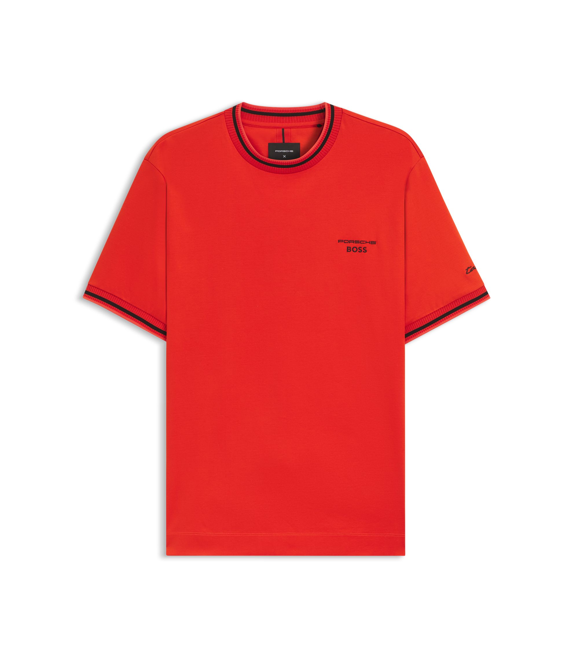 BOSS - Porsche x BOSS コットン Tシャツ モイスチャーコントロール