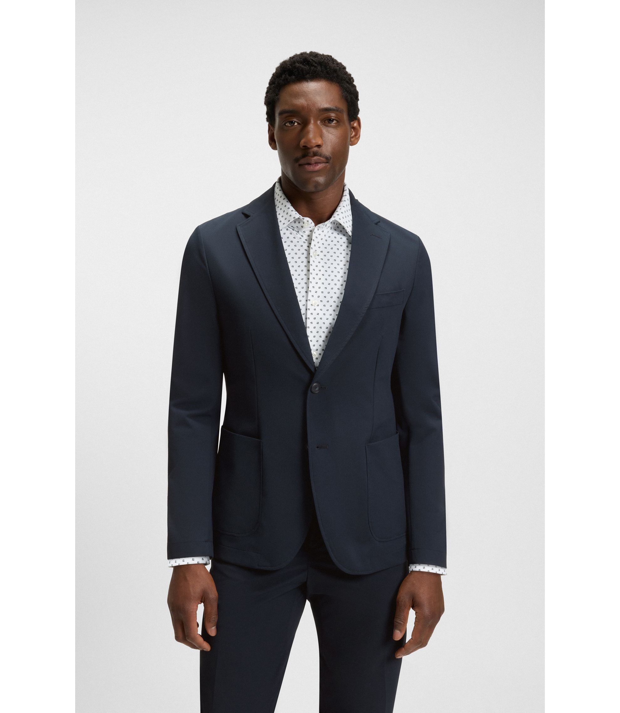 BOSSオーダー品 BOSS - パッカブル スリムフィットブレザー はっ水ストレッチ