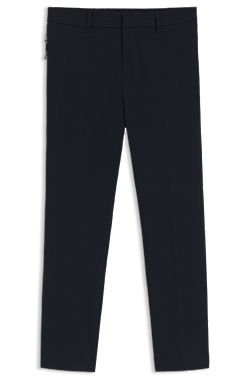 Packable slim-fit trousers in performance-stretch fabric