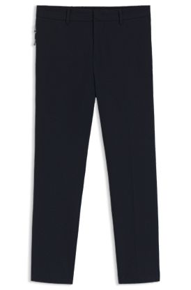 Packable slim-fit trousers in performance-stretch fabric