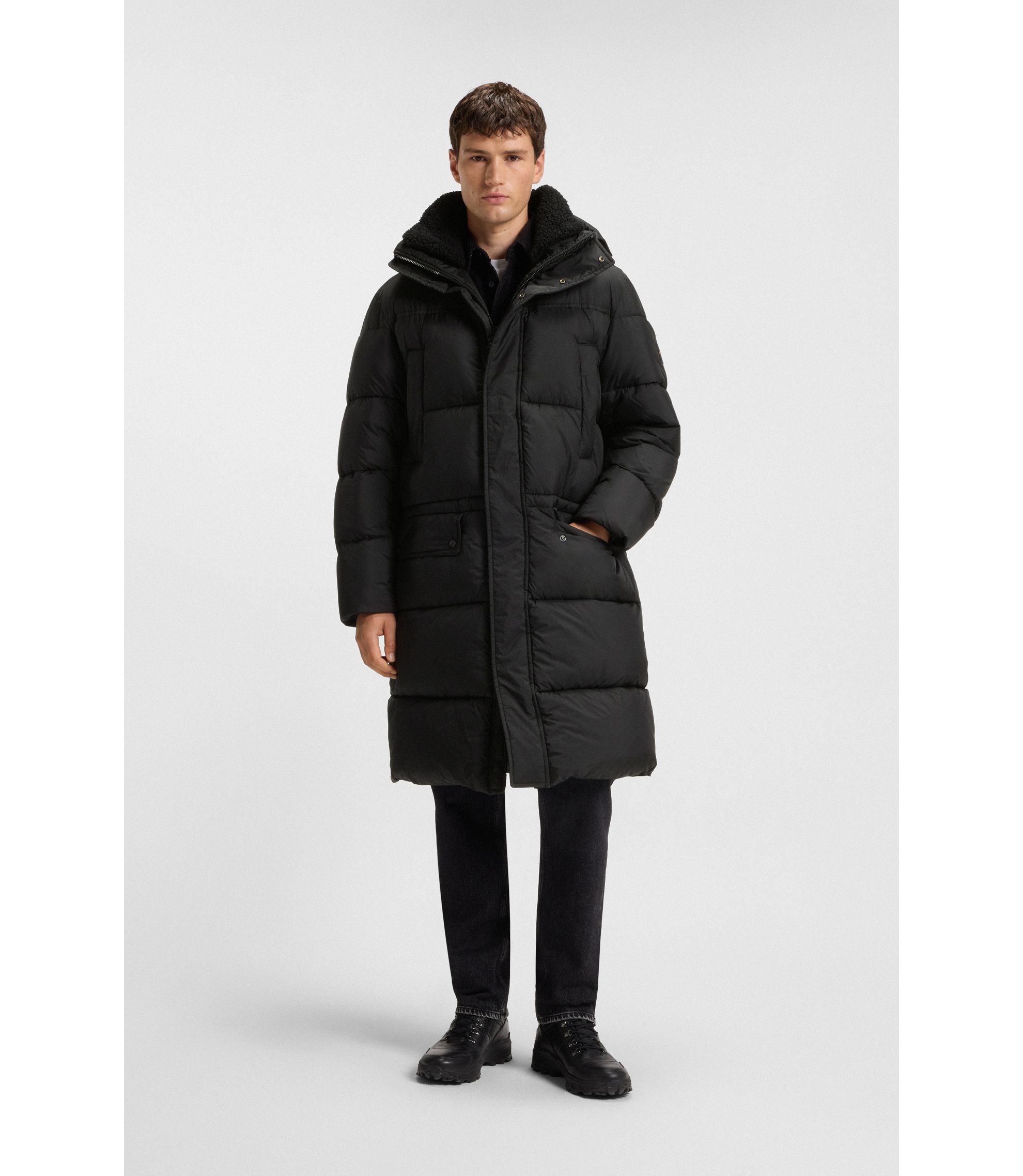 Wasserabweisender Parka-Mantel