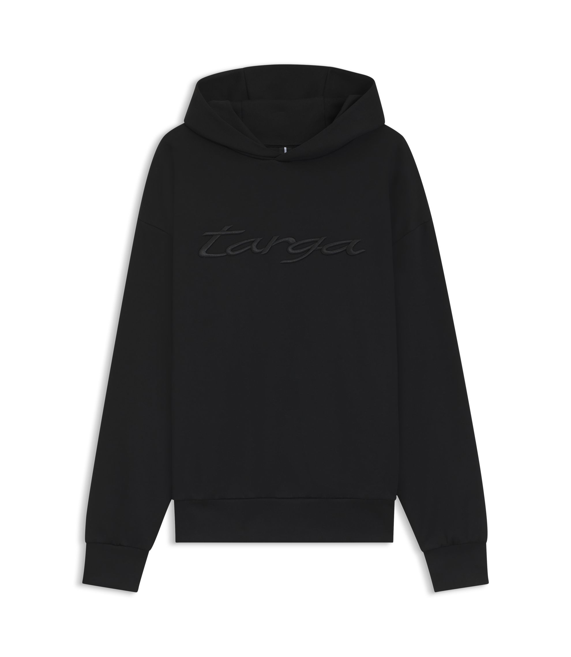 BOSS - Porsche x BOSS cotton-blend hoodie with Targa logo - Black