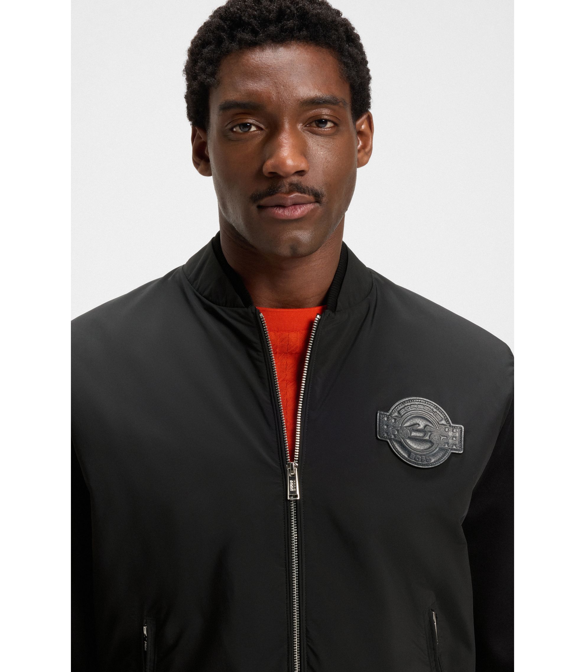 BOSS - Porsche x BOSS ジャケット コットンブレンド ジャージー