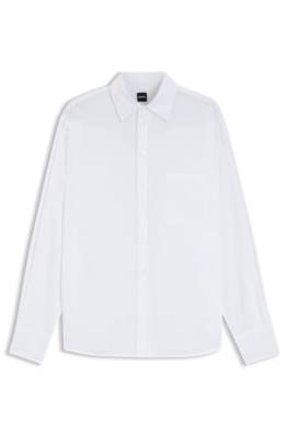 Oversized-fit blouse in cotton 1