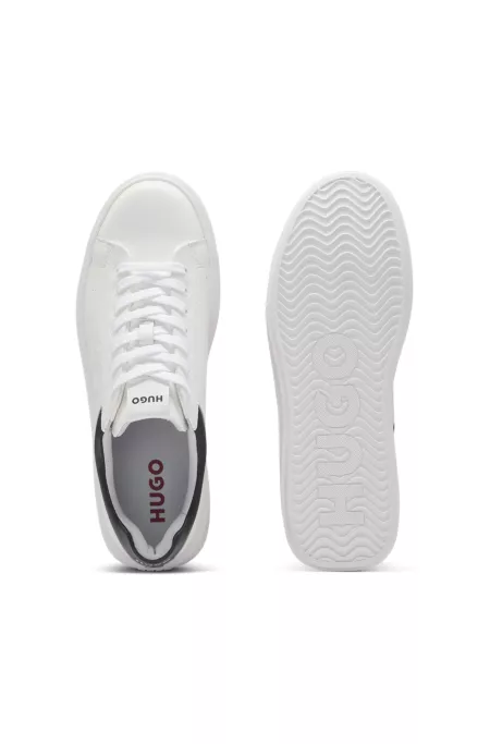 Low-top trainers with stacked logo