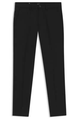 Boss Slim-fit trousers in four-way stretch fabric casual byxor herr – bild 4