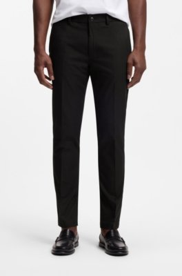 Slim-fit trousers in four-way stretch fabric