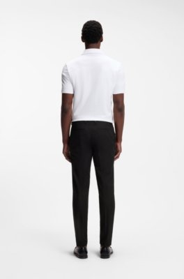 Boss Slim-fit trousers in four-way stretch fabric casual byxor herr – bild 2