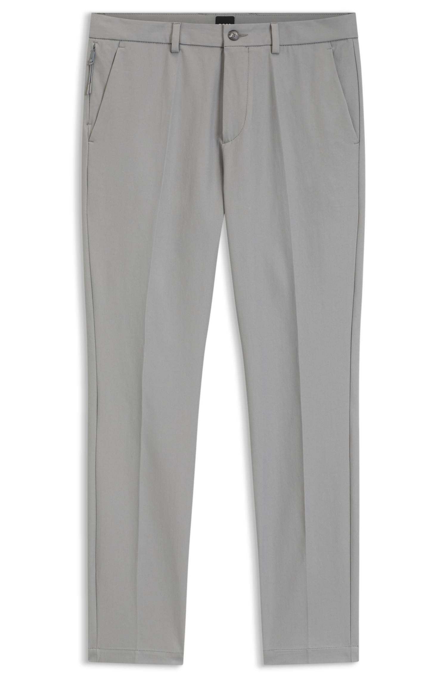 Boss Slim-fit trousers in four-way stretch fabric byxor herr – bild 4