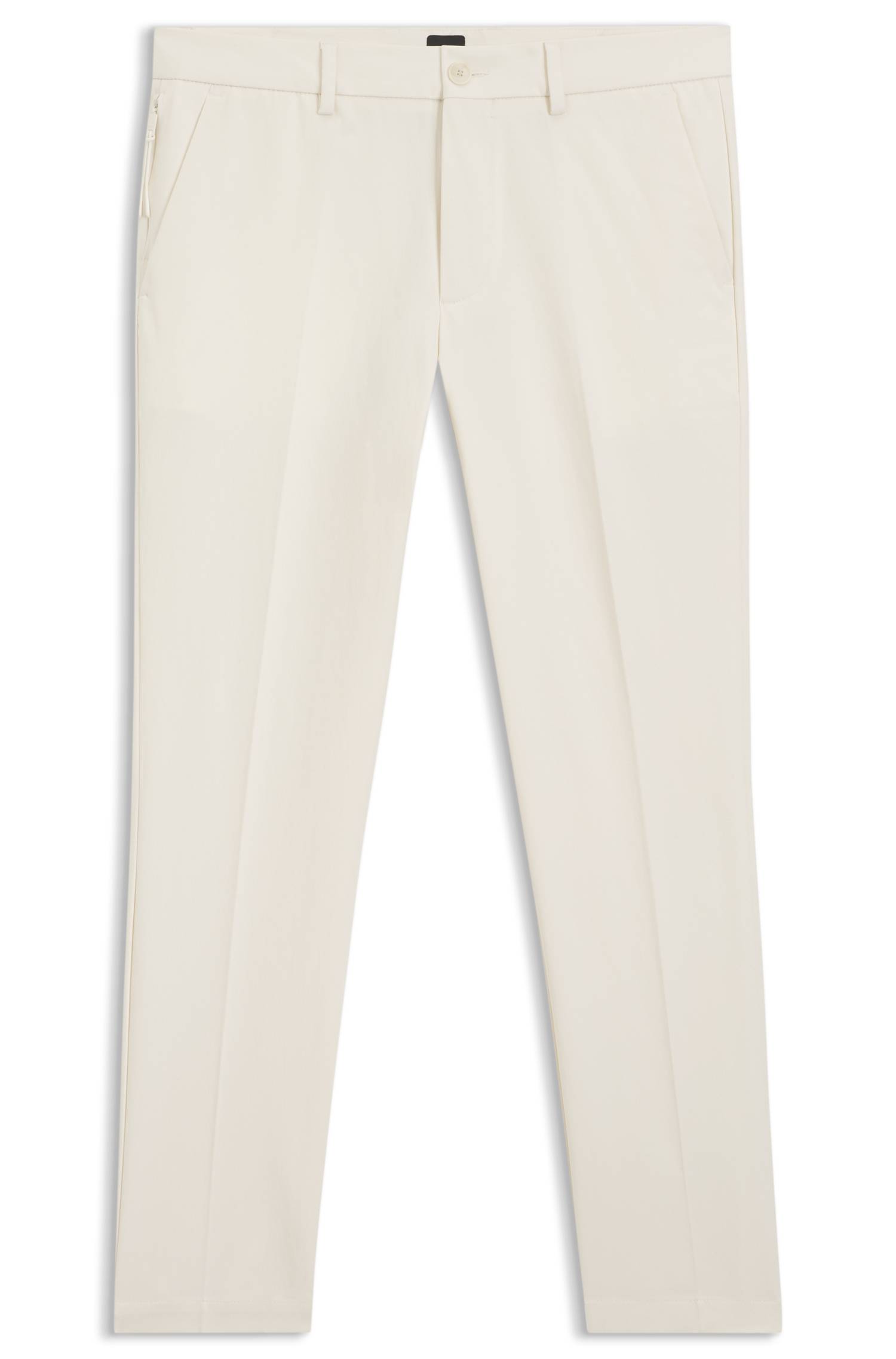 Boss Slim-fit trousers in four-way stretch fabric byxor herr – bild 4
