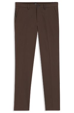 Slim-fit trousers in four-way stretch fabric