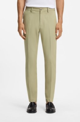 Slim-fit trousers in four-way stretch fabric