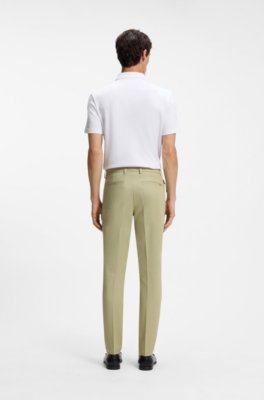 Boss Slim-fit trousers in four-way stretch fabric casual byxor herr – bild 2