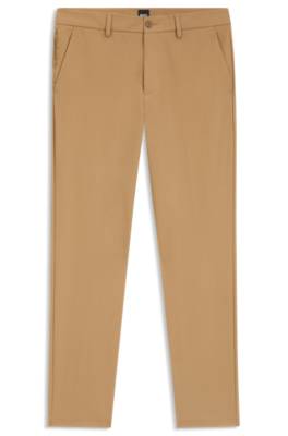 Slim-fit trousers in a stretch-cotton blend 1