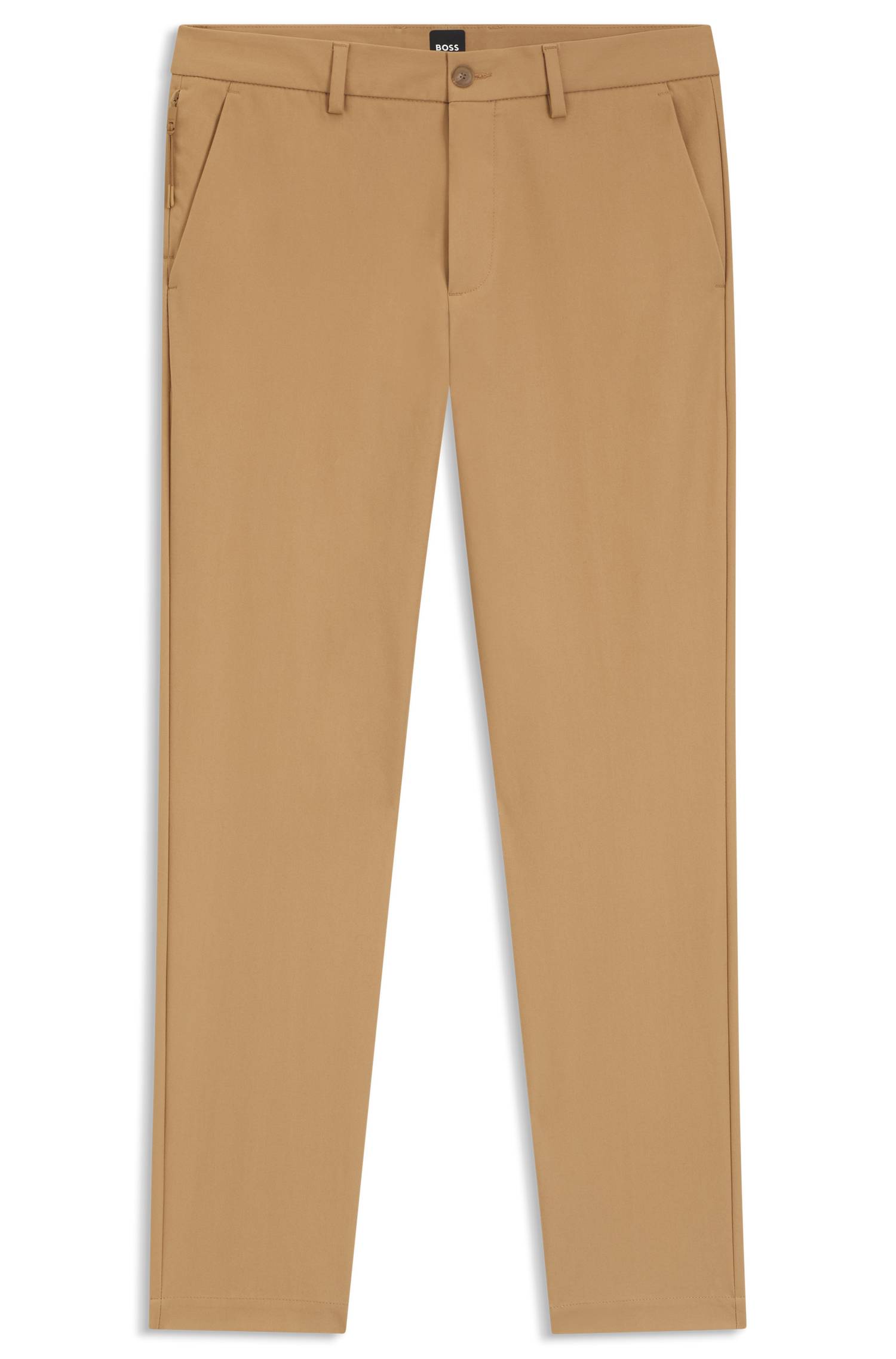 Boss Slim-fit trousers in four-way stretch fabric byxor herr – bild 4