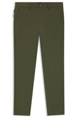 Slim-fit trousers in a stretch-cotton blend 1