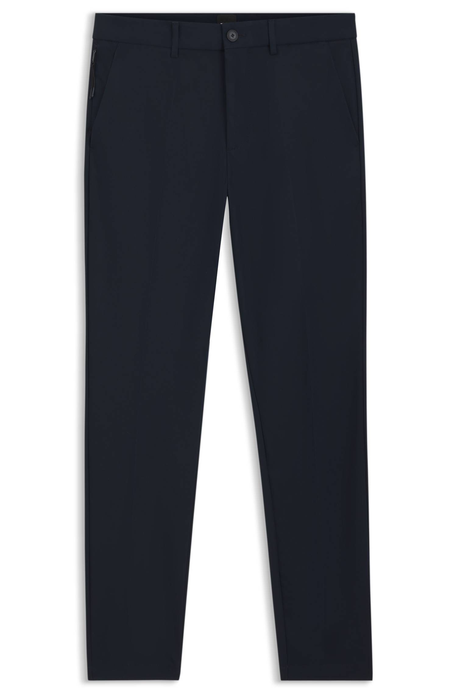 Boss Slim-fit trousers in four-way stretch fabric byxor herr – bild 4