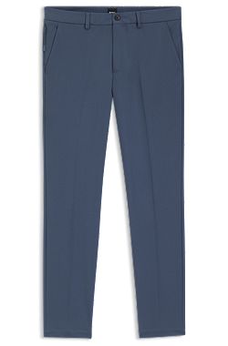 Slim-fit trousers in four-way stretch fabric