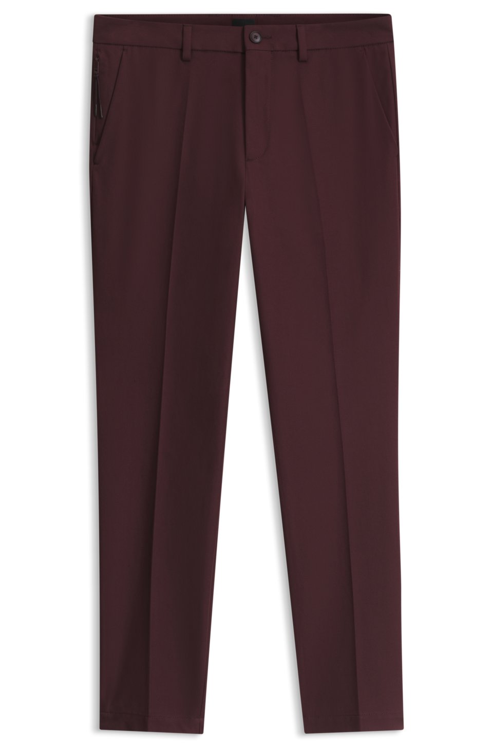 Slim-fit trousers in four-way stretch fabric