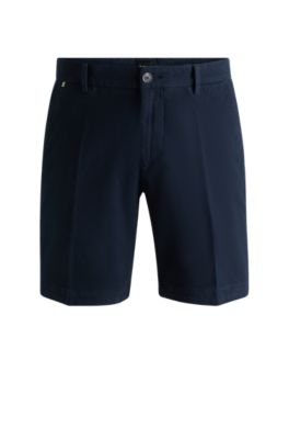 HUGO BOSS◆ストレッチコットン スリムフィット ショートパンツ BOSS - スリムフィット ショートパンツ ストラクチャード