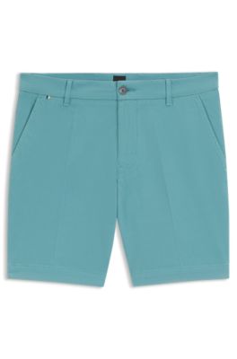 【関税込み】BOSS ブルー レギュラーフィット ショートパンツ hbeu50543951_453_100?$