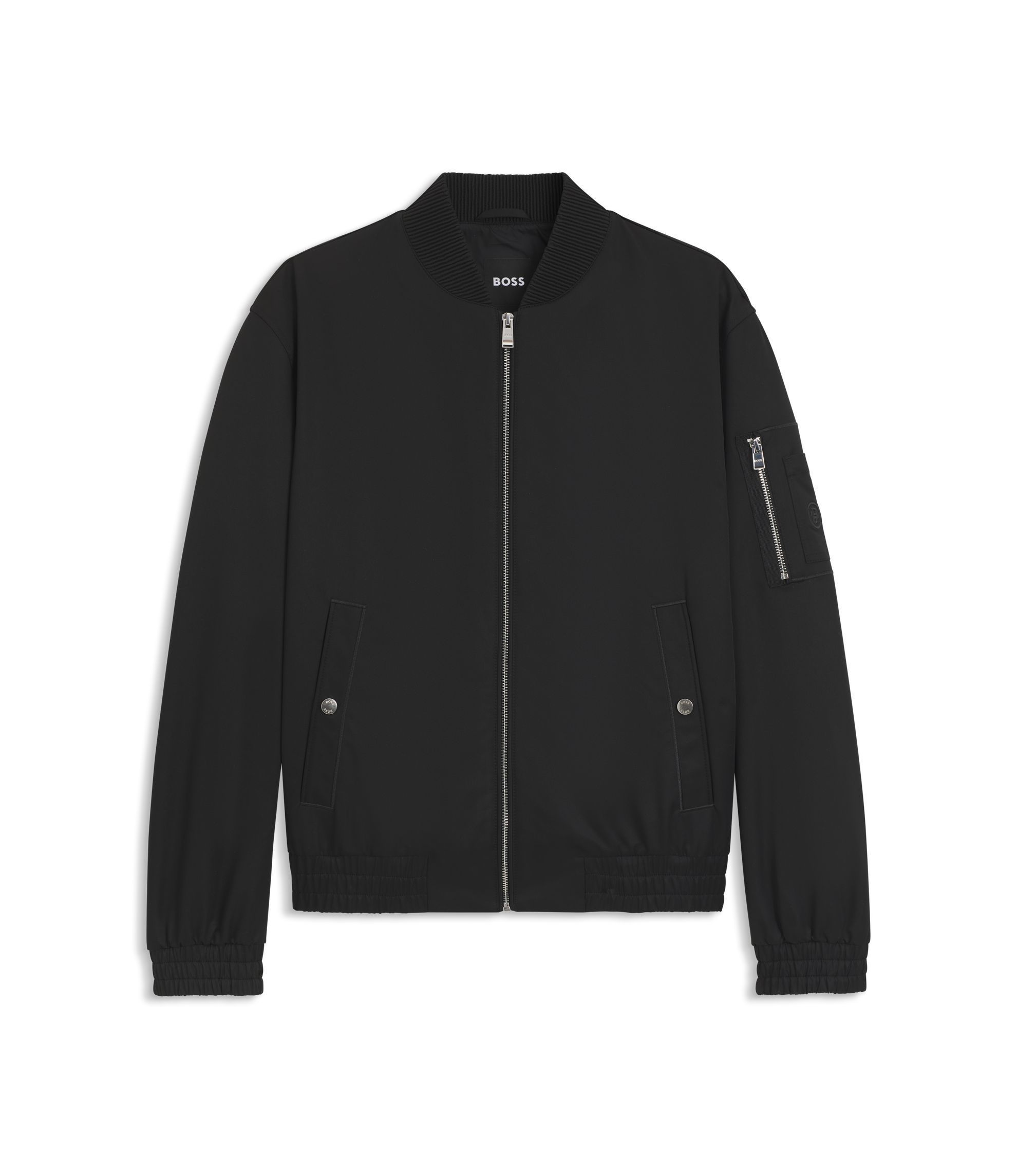 BOSS キッズ ジップアップジャケット DOUBLE Bモノグラム BOSS - キッズ ジップアップジャケット Double Bモノグラム - ベージュ