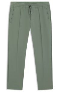 Water-repellent trousers in lightweight easy-iron fabric, Light Green