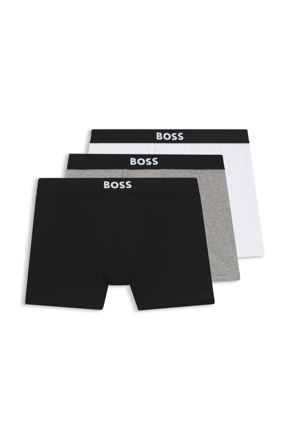 ONE three-pack stretch-cotton boxer briefs