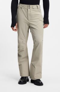 Waterafstotende broek van BOSS Ski, Beige