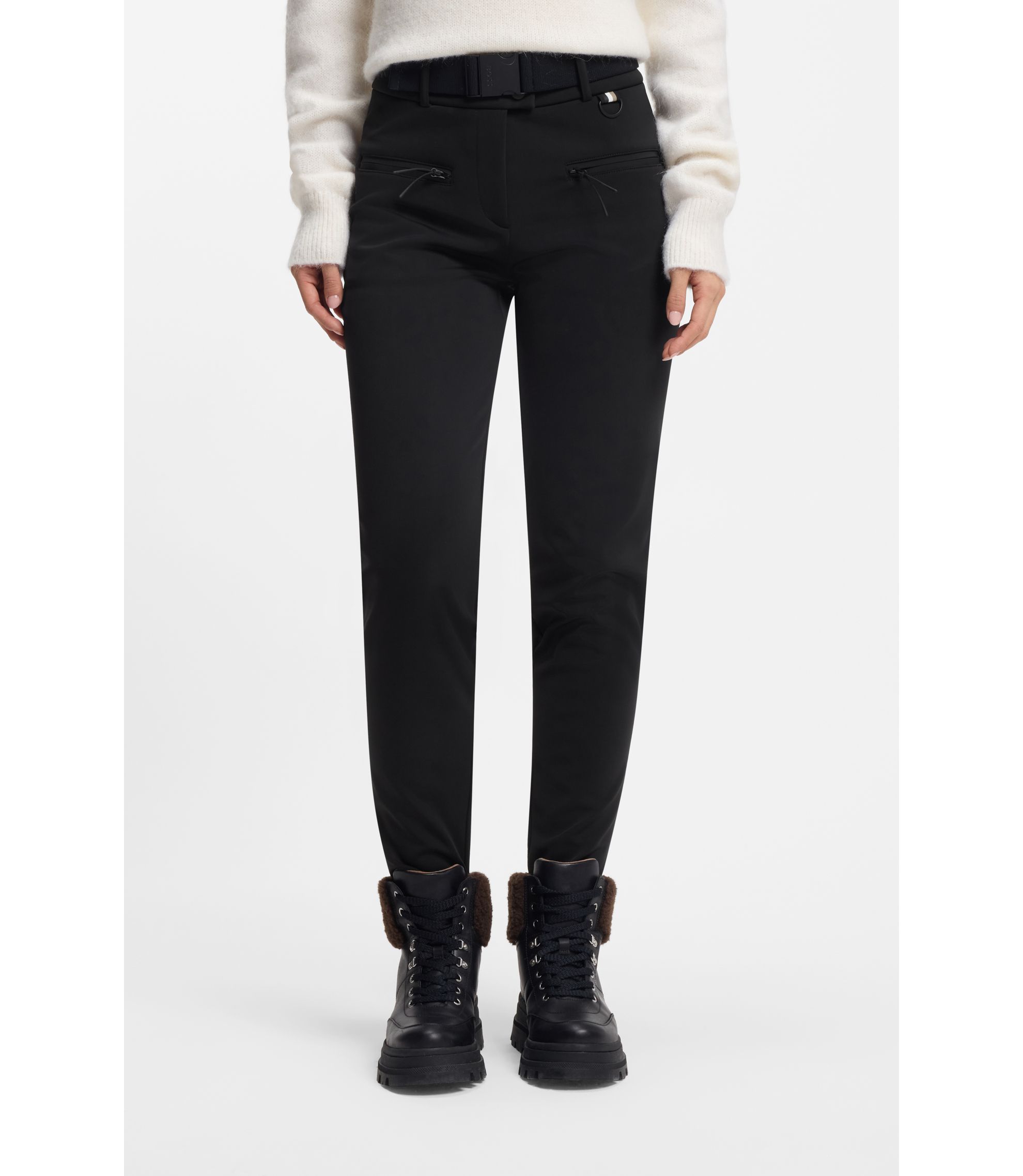 Wasserabweisende BOSS Ski Hose mit Stegen