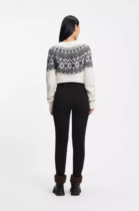 BOSS Ski water-repellent trousers with stirrups