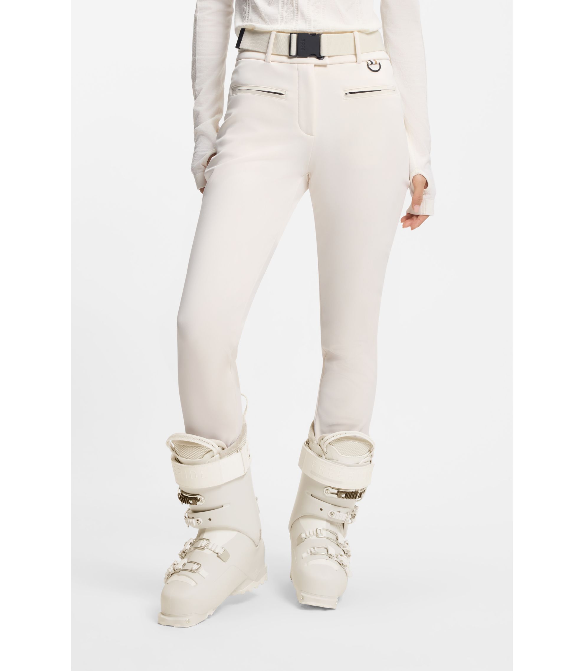 Wasserabweisende BOSS Ski Hose mit Stegen