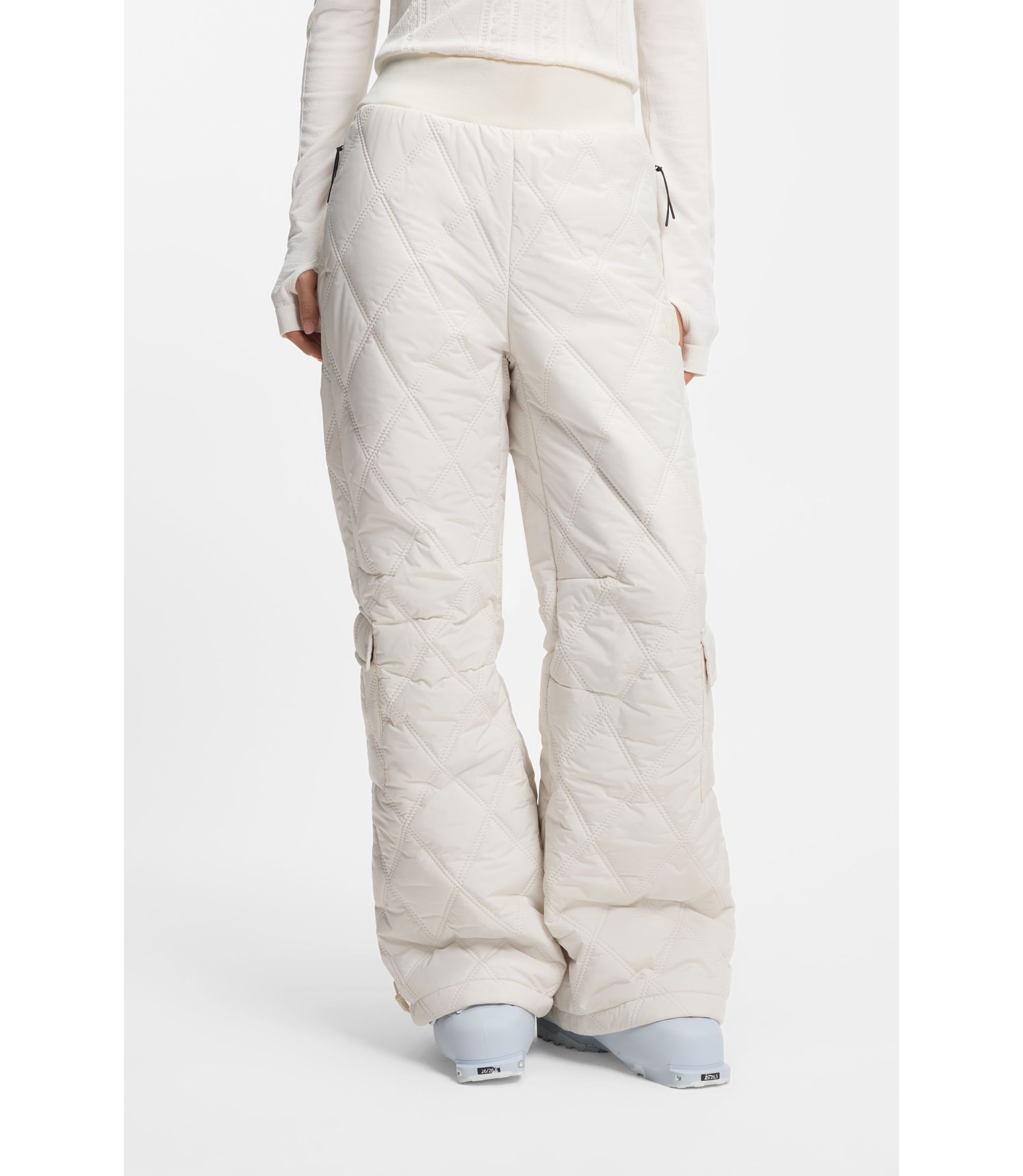 Wasserabweisende BOSS Skihose mit Absteppungen