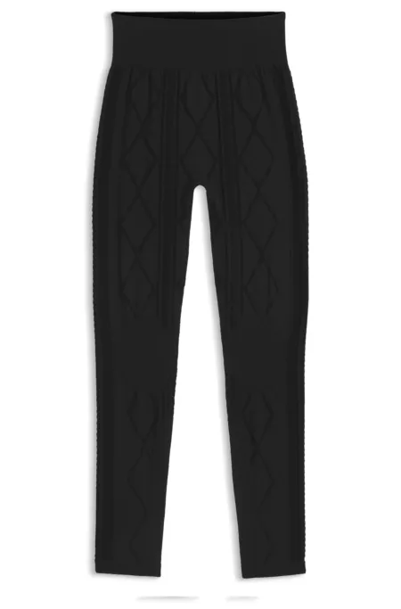 BOSS Ski jersey-knit base layer leggings