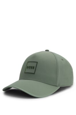 Twill cap with curved visor, Light Green