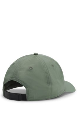 Twill cap with curved visor, Light Green