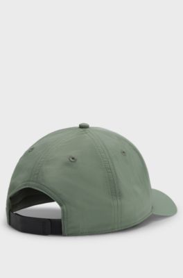 Twill cap with curved visor, Light Green