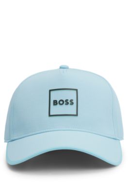 Twill cap with curved visor, Light Blue