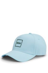 Twill cap with curved visor, Light Blue