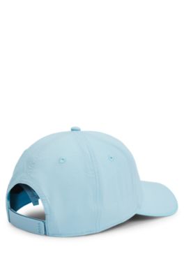 Twill cap with curved visor, Light Blue