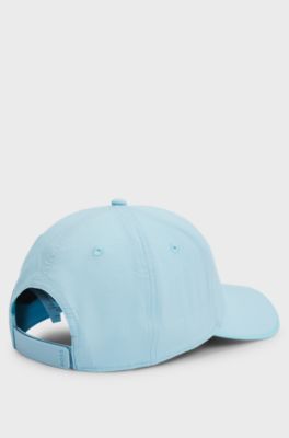 Twill cap with curved visor, Blue
