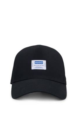 Cotton-twill cap with logo label 1