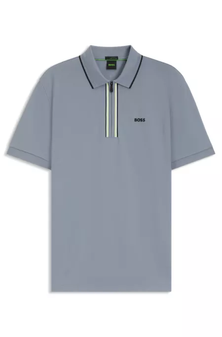 Polo Slim en coton stretch à séchage rapide