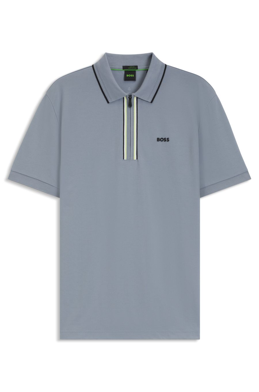 BOSS Philix Quick-Dry Polo — Medium Brown