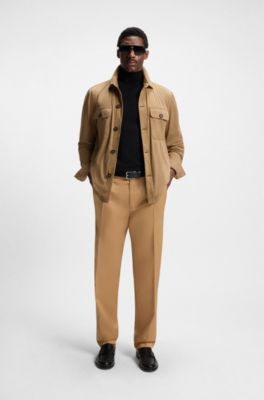 HUGO BOSS トラッカージャケット ブルゾン ベージュ M HUGO BOSS トラッカージャケット ブルゾン ベージュ M ベージュ