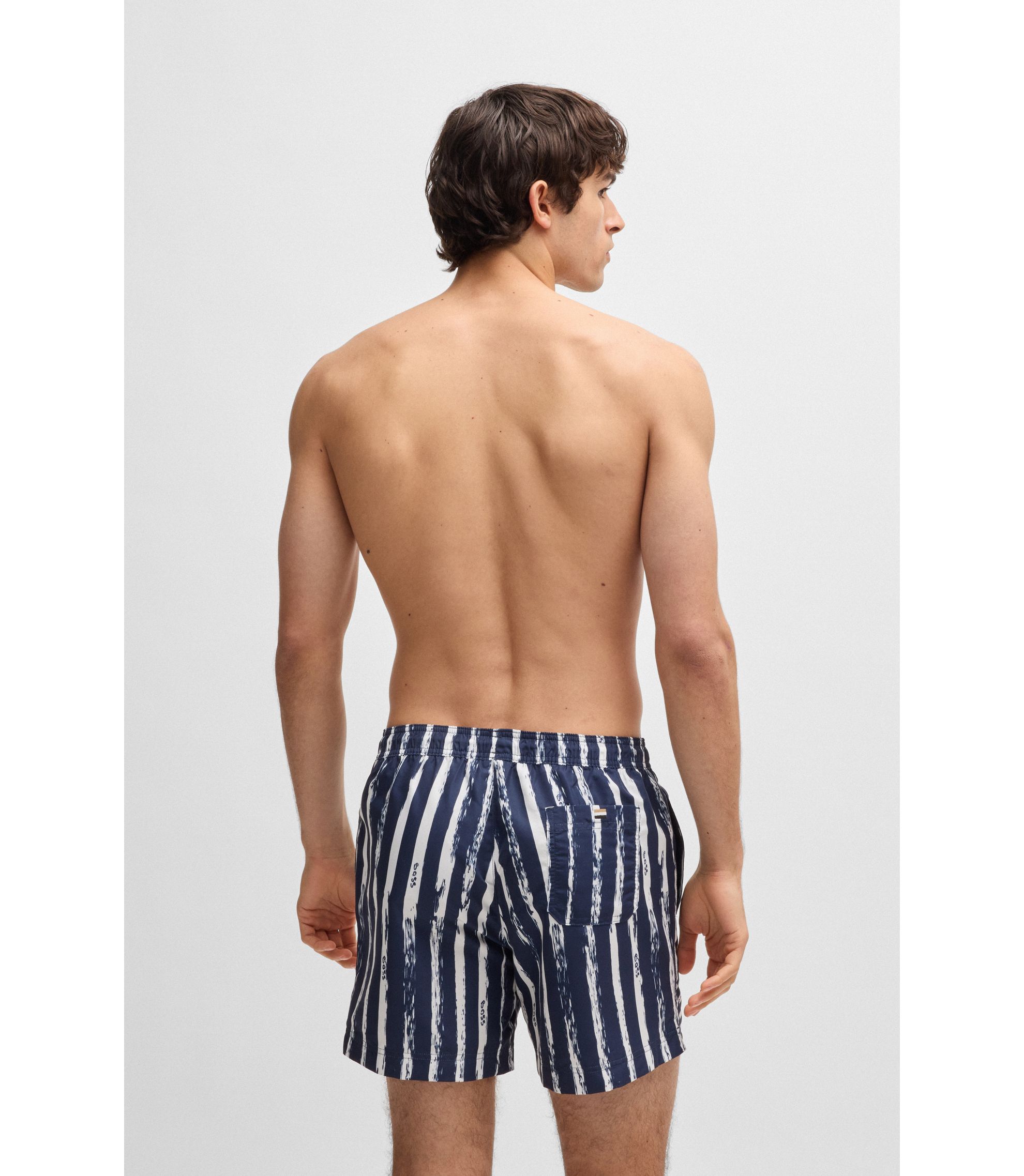 BOSS - クイックドライ スイムショーツ オールオーバープリント