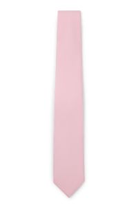Tie with jacquard structure, Light Pink
