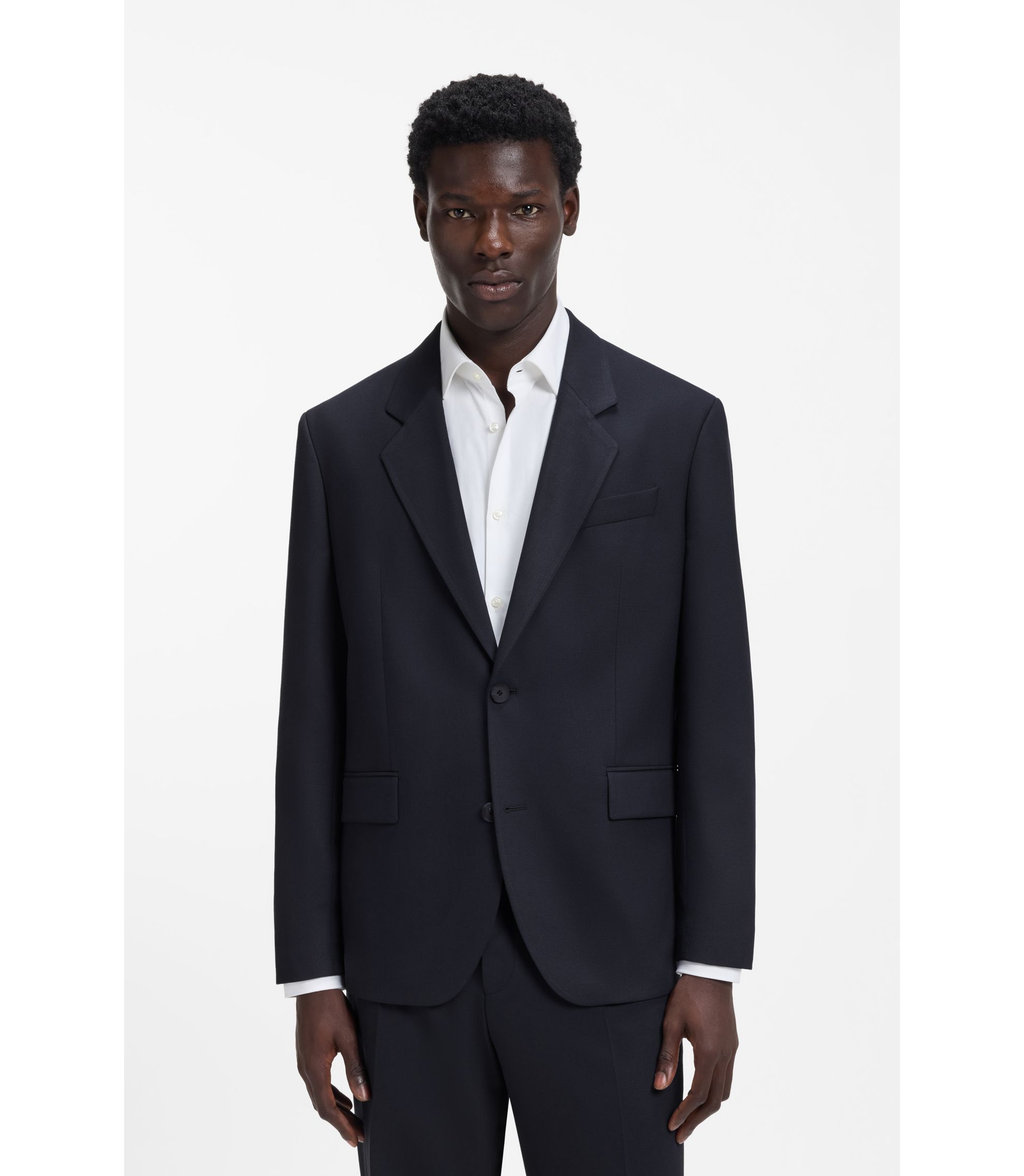 Modern-Fit Sakko aus Performance-Stretch-Twill